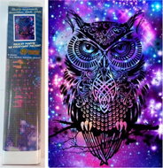Norimpex Magical Owl 30 × 40 cm - Diamond Painting