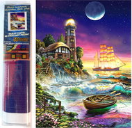 Norimpex Stormy Coast 30 × 40 cm - Diamond Painting