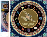 Norimpex 7D Zodiac Sign Scorpio 30 × 30 cm - Diamond Painting
