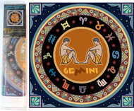Norimpex 7D Zodiac sign Gemini 30 × 30 cm - Diamond Painting