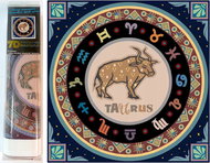 Norimpex 7D Zodiac sign Taurus 30 × 30 cm - Diamond Painting