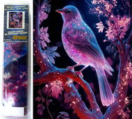 Norimpex Night bird 30 × 40 cm - Diamond Painting