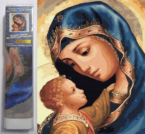 Norimpex Mother of God 30 × 40 cm - Diamond Painting - Main image