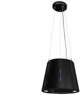 Nortberg Ameris Black Matt island hood - 40 cm - Extractor Hood