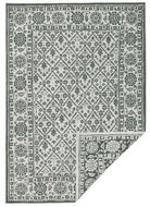 NORTHRUGS  Kusový koberec Twin-Wendeteppiche 103115 grün creme – 80 × 350 - Koberec