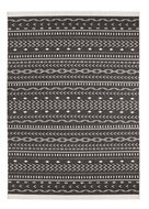 NORTHRUGS  Kusový koberec Twin Supreme 103438 Kuba black creme – 80 × 150 - Koberec