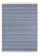 NORTHRUGS Carpet Twin Supreme 103439 Cuba blue creme - 80 × 150 - Carpet