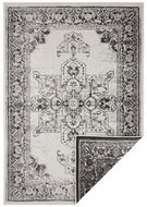 NORTHRUGS  Kusový koberec Twin Supreme 104137 Black / Cream – 160 × 230 - Koberec