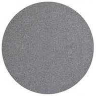 NORTHRUGS  Kusový koberec Braided 105551 Light Grey kruh – 200 × 200 (průměr) kruh - Koberec