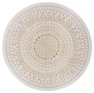 NORTHRUGS  Kusový koberec Twin-Wendeteppiche 105797 Ochre kruh – 240 × 240 (průměr) kruh - Koberec