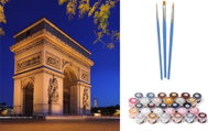 Norimpex Arc de Triomphe, canvas on frame 40 × 50 cm - Painting by Numbers