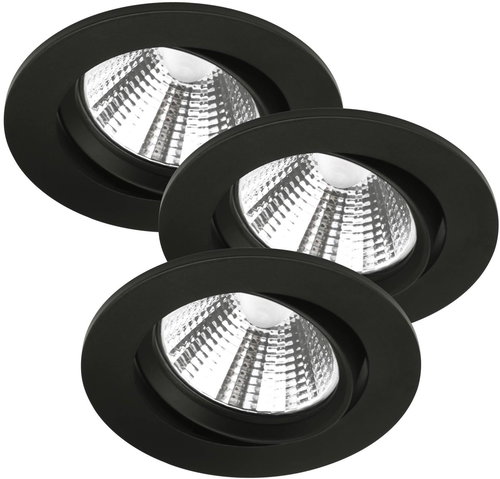 Nordlux Dimmable LED spotlights Fremont IP65 4000 K, 380 lm, black - Spot Lighting - Main image