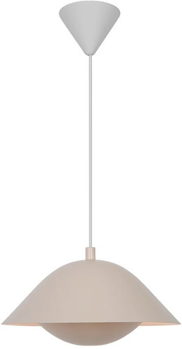 NORDLUX Suspension chandelier Freya, 350 × 170 mm, E27, 40 W, beige - Chandelier - Main image