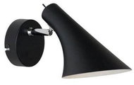 NORDLUX Wall-mounted reading lamp Vanila, 145 × 170 × 285 mm, black - Wall Lamp