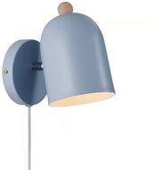 NORDLUX Gaston wall lamp, 115 × 195, E27, blue - Wall Lamp