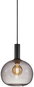 Chandelier Nordlux Alton Smoked glass pendant luminaire, 250 × 330 mm, 60 W, black - Lustr