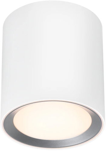NORDLUX Landon IP44 dimmable LED light, 125 × 140 mm, 6.5 W, 600 lm, 2700 K, white - Ceiling Light - Main image