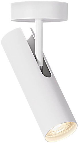 NORDLUX Variable ceiling luminaire MIB 6, 60 × 200 mm, GU10, 8 W, white - Ceiling Light - Main image