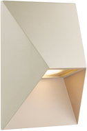 NORDLUX Pontio IP54 outdoor wall lamp, 150 × 150 × 190 mm, GU10, 25 W, sand - Wall Lamp