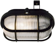 NORDLUX Outdoor wall lamp Cattle with grid, 180 × 110 × 100 mm, black - Wall Lamp