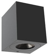 NORDLUX Outdoor LED wall lamp Canto Kubi 2, 104 x 87 x 100 mm, black - Wall Lamp