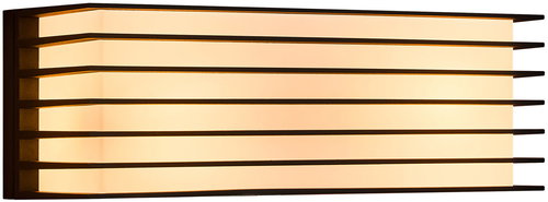 NORDLUX Outdoor wall luminaire Fluctus IP44, 286 × 100 mm, E27, black - Wall Lamp - Main image