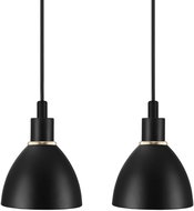 Nordlux Metal chandelier Ray 2 pcs, 120 × 165 mm, E14, 40 W, black - Chandelier