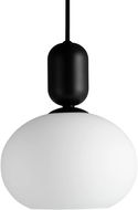Nordlux Notti závěsné svítidlo, 200 × 238 mm, E27, černé - Lustr