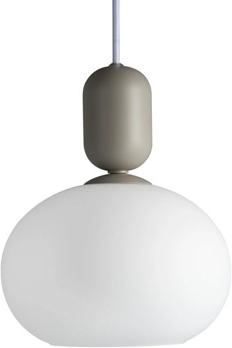 Nordlux Notti pendant luminaire, 200 × 238 mm, E27, grey - Chandelier - Main image