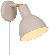 Nordlux Wall lamp Pop, 155 × 200 mm, E27, 18 W, beige - Wall Lamp