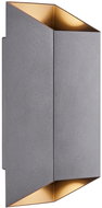 Nordlux LED outdoor wall light Nico Square IP54, 235 × 80 mm, GU10, 35 W, anthracite - Wall Lamp