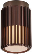 Nordlux Outdoor luminaire Aludra IP54, 124 × 188 mm, E27, 15 W, brown - Ceiling Light