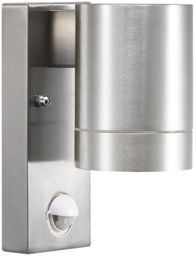 Nordlux Sensor outdoor light Tin Maxi, 160 × 120 mm, 35 W, sensor, aluminium - Garden Lighting - Main image