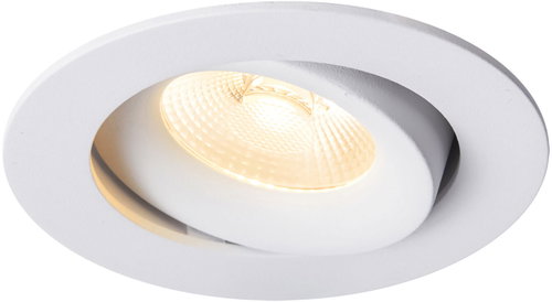 NORDLUX Tiltable spotlight Aliki, IP44, LED, CRI90, white - Spot Lighting - Main image