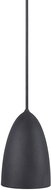 NORDLUX Modern pendant luminaire Nexus, LED, diameter 100 × 150 mm, black - Chandelier