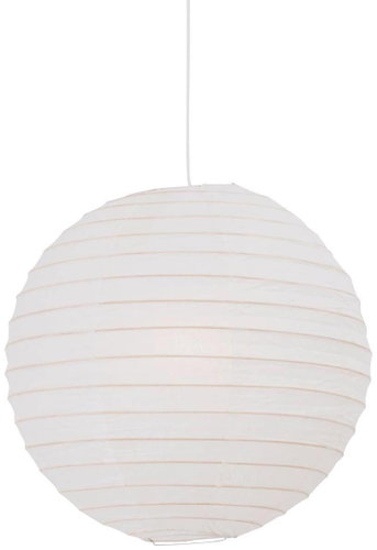 NORDLUX Hanging paper lampshade Riso, diameter 480 × 480 mm, white - Chandelier - Main image