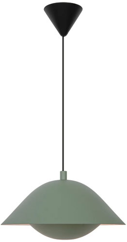 NORDLUX Suspension chandelier Freya, green - Chandelier - Main image