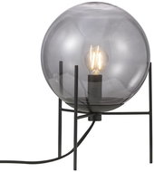 NORDLUX Elegant lamp Alton, 15 W, diameter 200 × 290 mm, black / smoke - Table Lamp