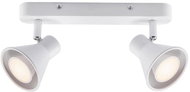 NORDLUX Modern double spot luminaire Eik, white - Ceiling Light