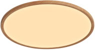 NORDLUX Oja 2700K 3-step Dim, diameter 294 × 23 mm, LED, 18 W, 2700 K, wood - Ceiling Light