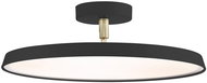 NORDLUX Dimmable Tiltable luminaire Kaito 2 Pro, LED, diameter 385 mm, 1840 lm, 24 W, black - Ceiling Light