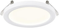 NORDLUX Universal light SÓLLER IP44, LED, diameter 129 × 25 mm, 600 lm, 7,5 W, white - Ceiling Light
