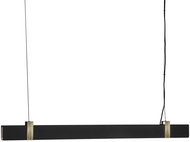 NORDLUX Závěsné svítidlo Lilt, LED, 1150 × 102 × 43 mm, 27 W, černé, mosazné - Stropní světlo