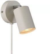 NORDLUX Practical LED reading lamp Explore - beige - Wall Lamp