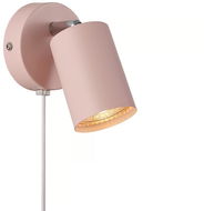 NORDLUX Praktická čtecí LED lampička Explore - růžová - Nástěnná lampa