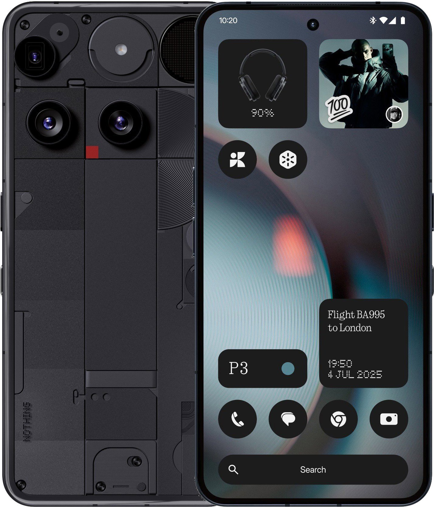 Nothing Phone (3) 12GB/256GB Black - Mobiltelefon | Alza.hu