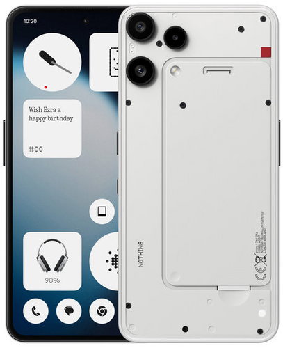 Nothing Phone 3a Lite 8GB/128GB White - Mobile Phone - Main image