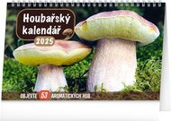 NOTIQUE Table mushroom calendar 2025, 23,1 × 14,5 cm - Desk Calendar