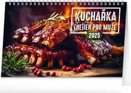 NOTIQUE Table calendar Cookbook (not) just for men 2025, 23,1 × 14,5 cm - Desk Calendar