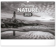 NOTIQUE Wall calendar Dreamscape 2025, 48 × 33 cm - Wall Calendar